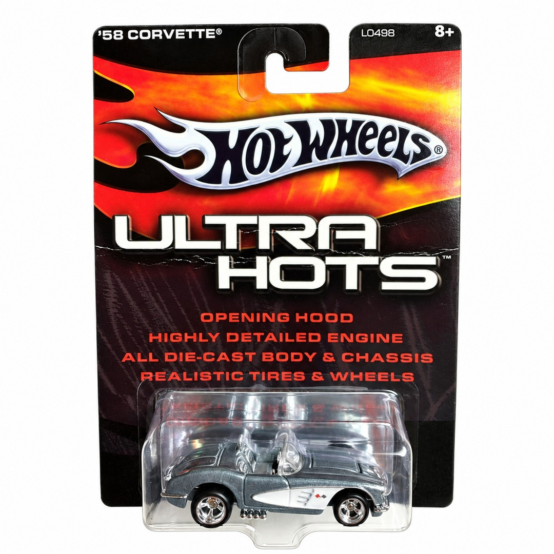 '58 Corvette (Gray & White)