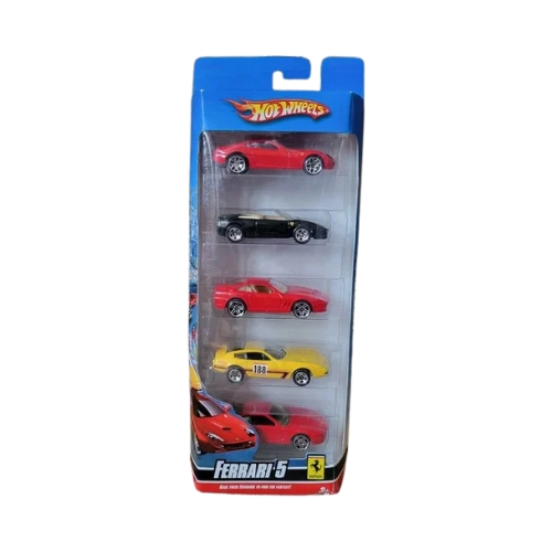 Ferrari (Black, Metalflake Red, Metallic Silver, Red, and Yellow Variant)