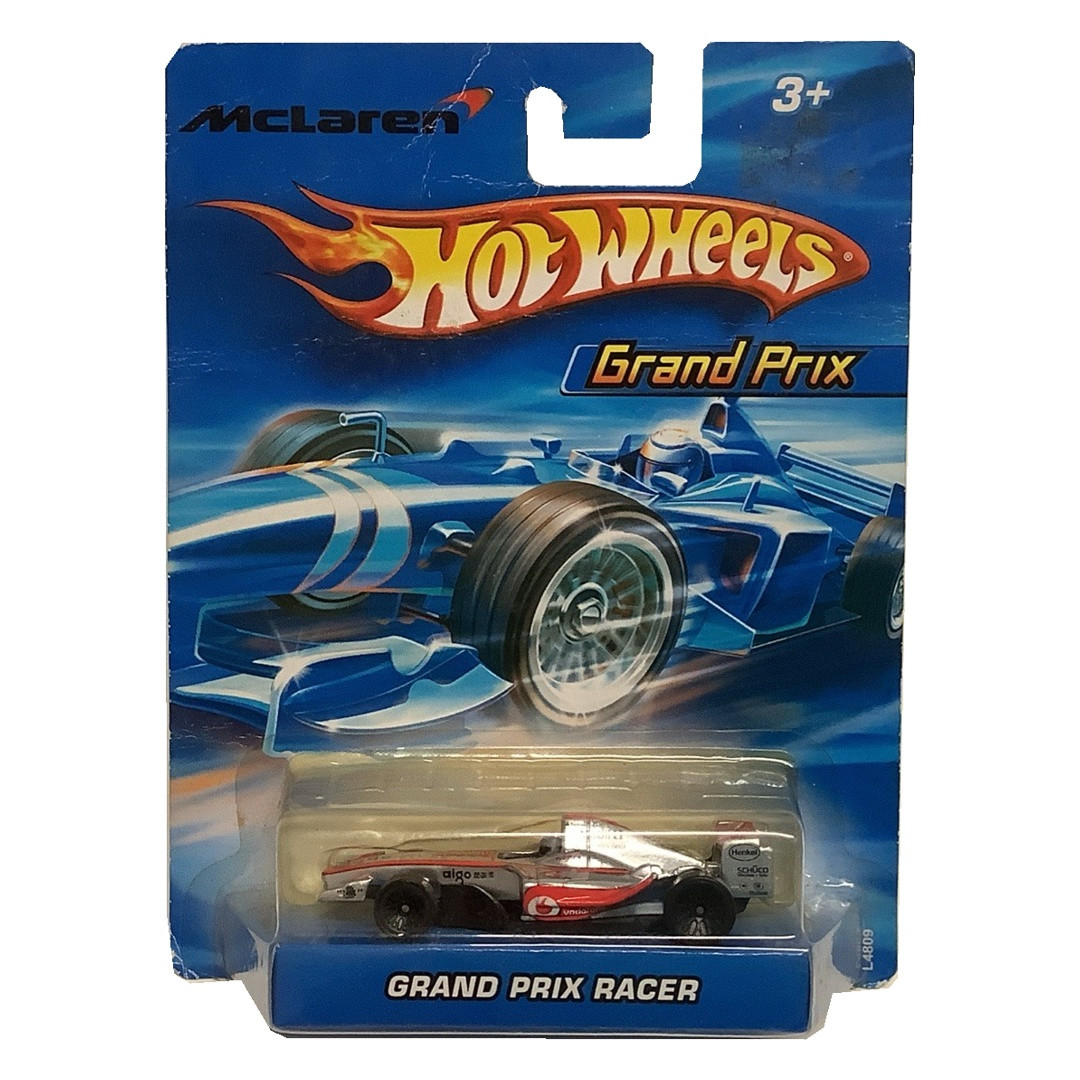 McLaren Grand Prix Racer (Silver and Red)