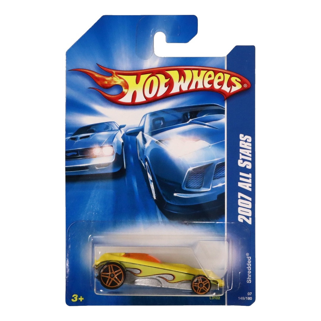 Shredded (Yellow & Metalflake Silver)