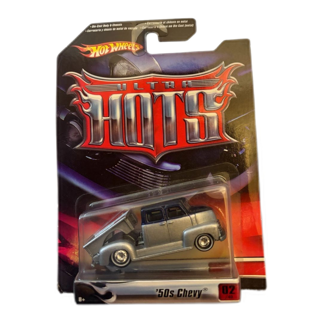 '50s Chevy Truck (Silver & Blue)