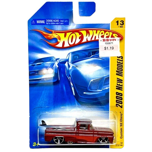 Custom '62 Chevy (Red) – Hot Wheels Price Guide