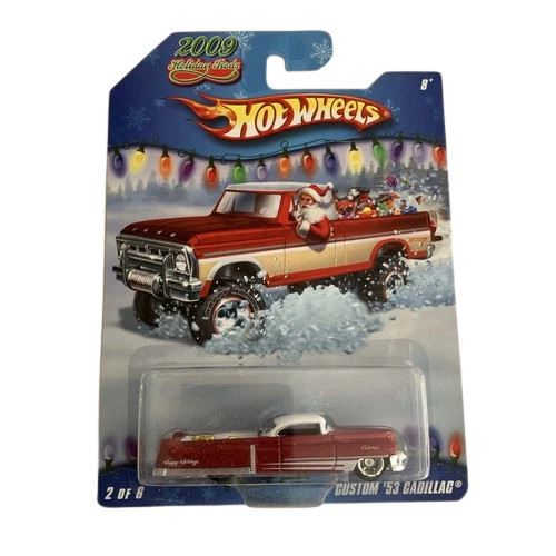 Hot Wheels 2009 Holiday Rods Custom '53 Cadillac (Red) Price Guide