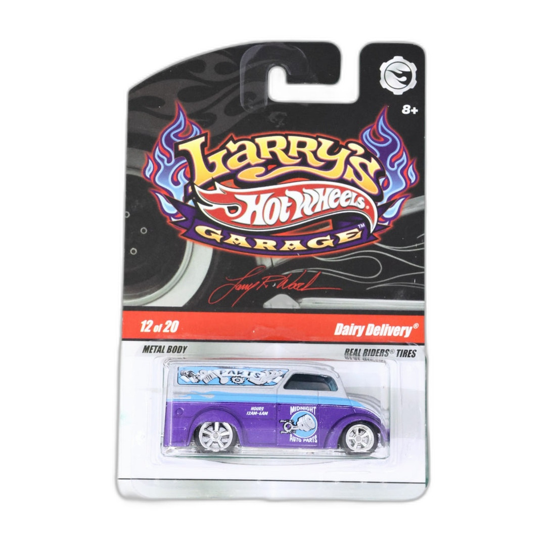 Dairy Delivery (Matte Metalflake Silver & Metalflake Purple)
