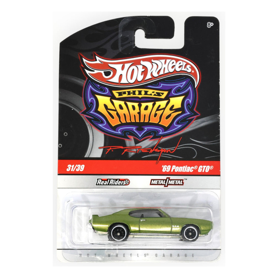 '69 Pontiac GTO (Metalflake Dark Olive Green)