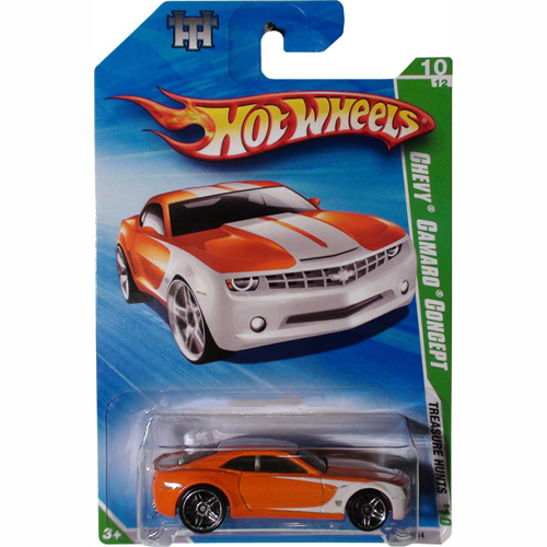 Hot Wheels 2010 Treasure Hunts Chevy Camaro Concept Price Guide