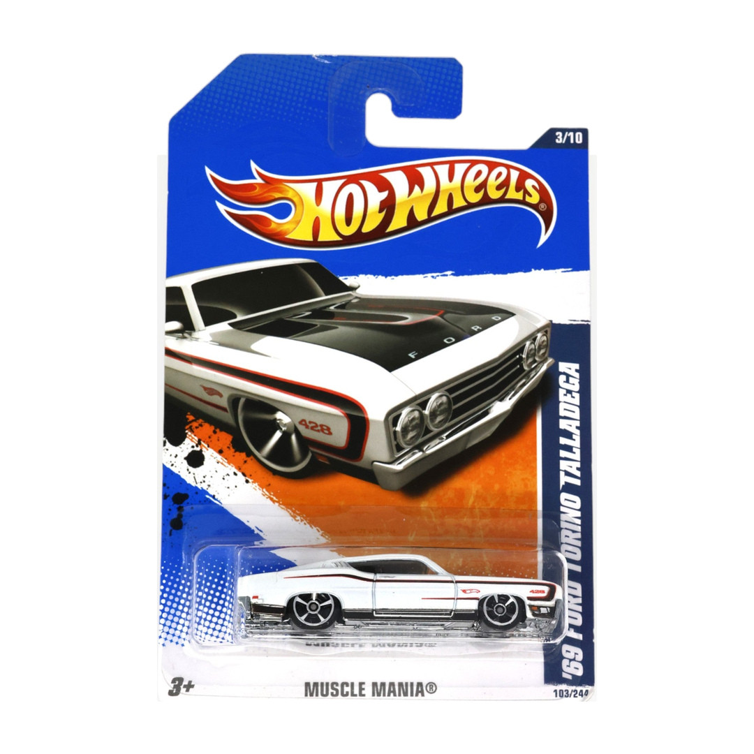 '69 Ford Torino Talladega (White)