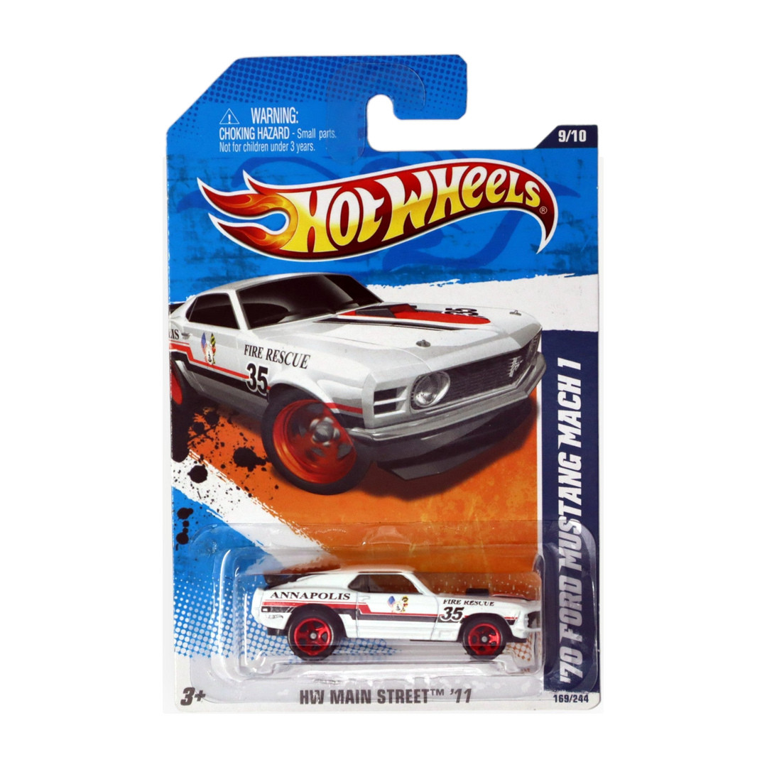 '70 Ford Mustang Mach I (White)