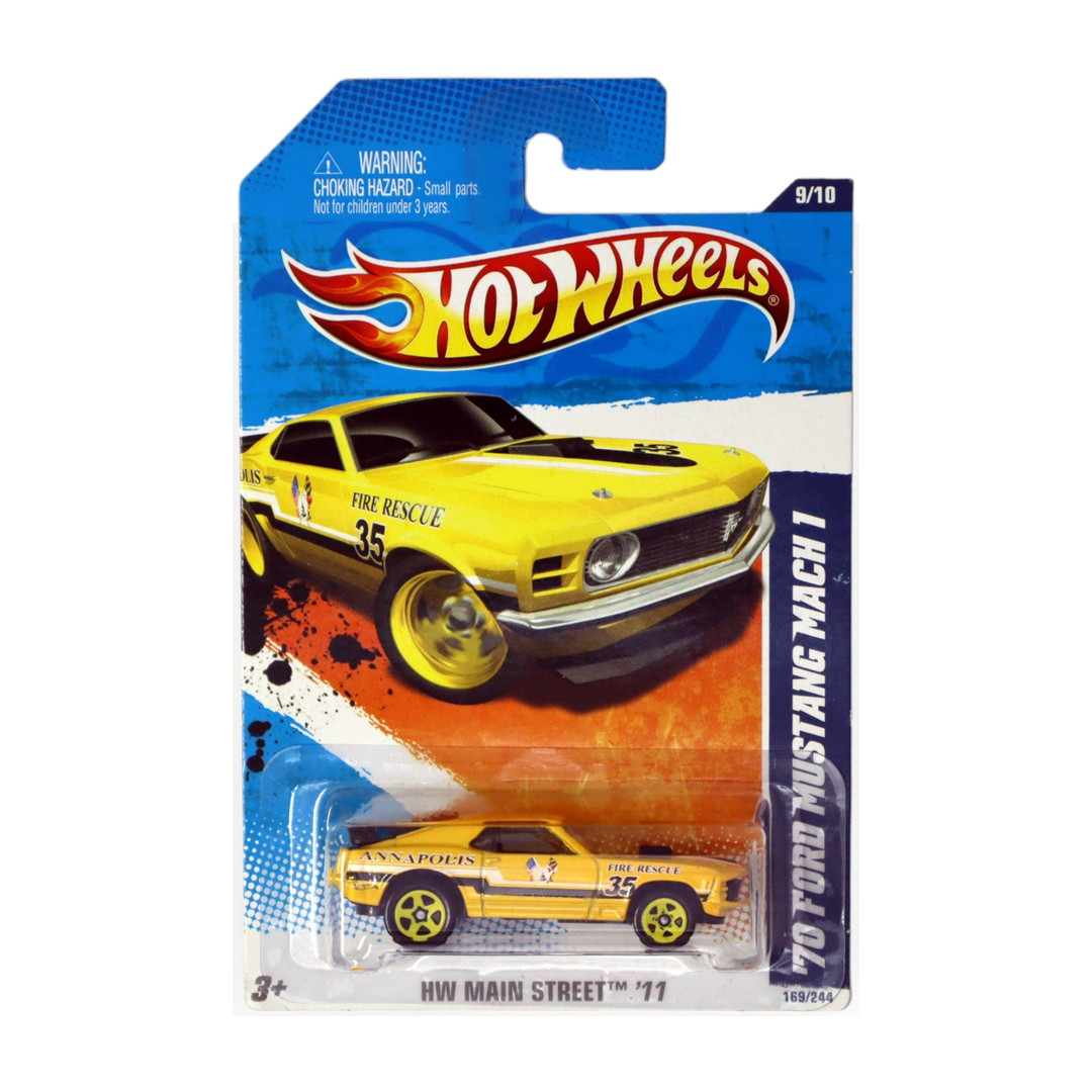 '70 Ford Mustang Mach I (Yellow)