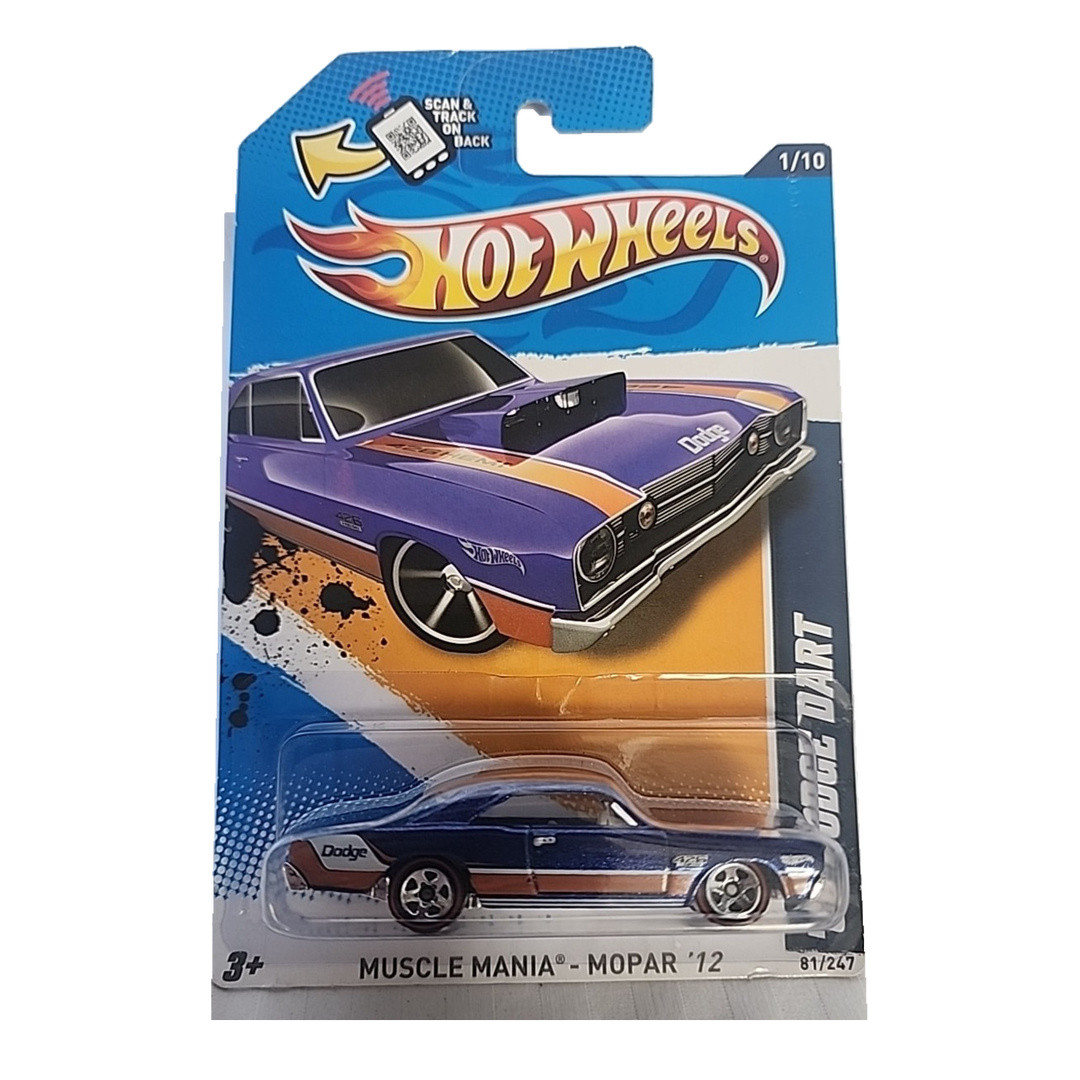 '68 Dodge Dart (Metalflake Dark Blue)