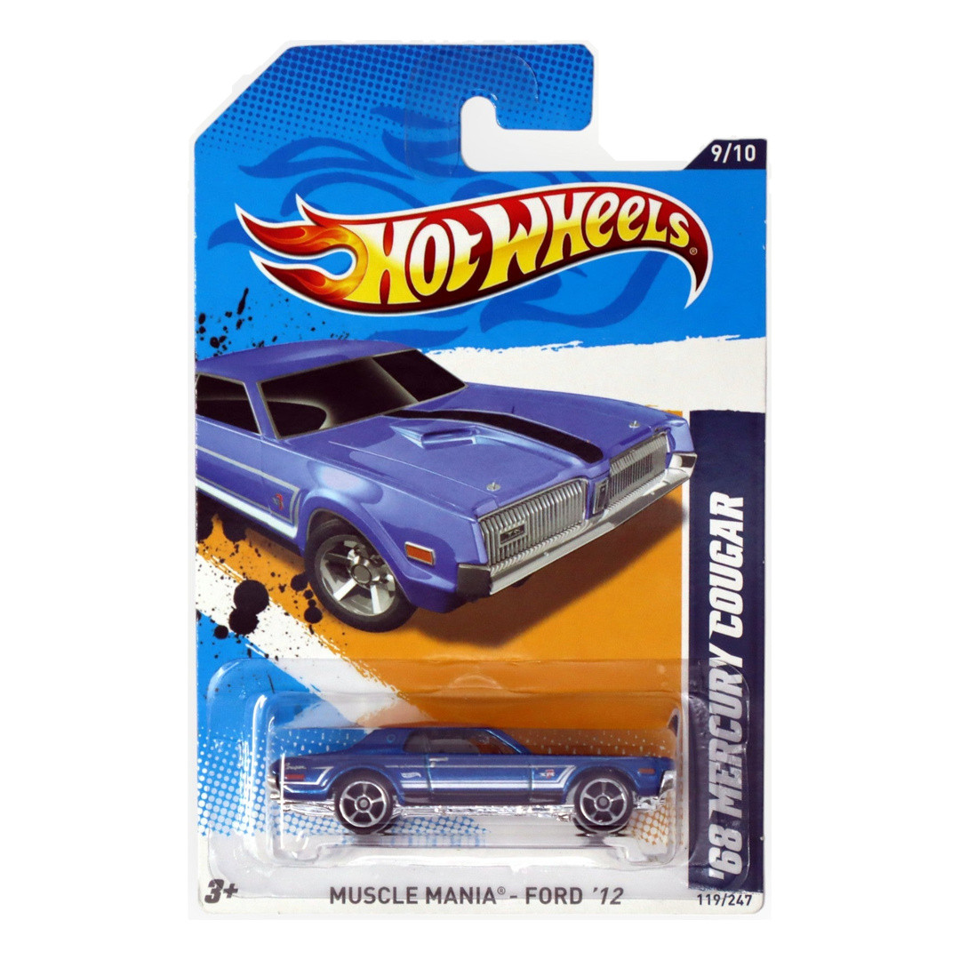 '68 Mercury Cougar (Metalflake Blue)