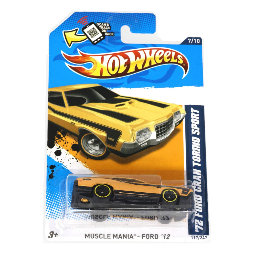 '72 Ford Gran Torino Sport (Yellow)