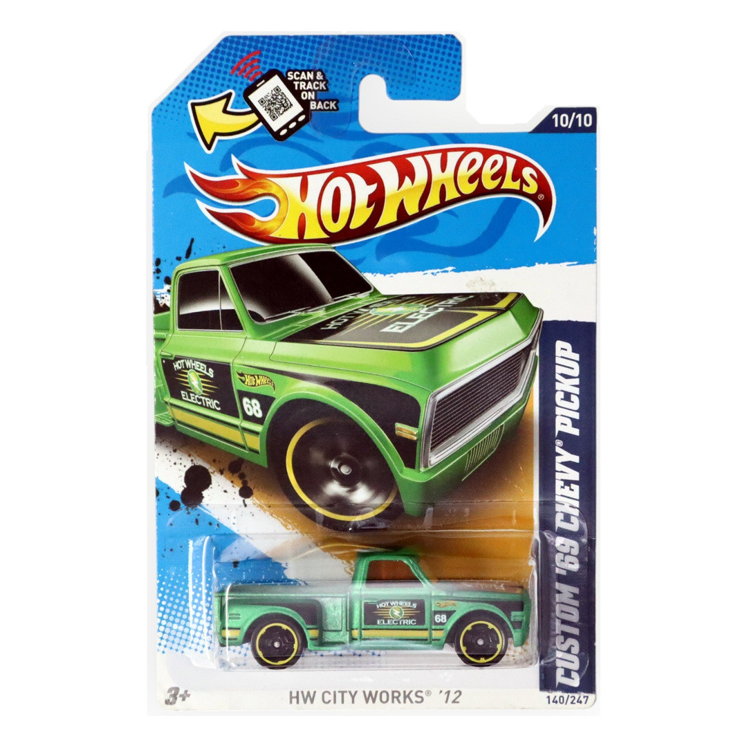 Custom '69 Chevy Pickup (Satin Green)