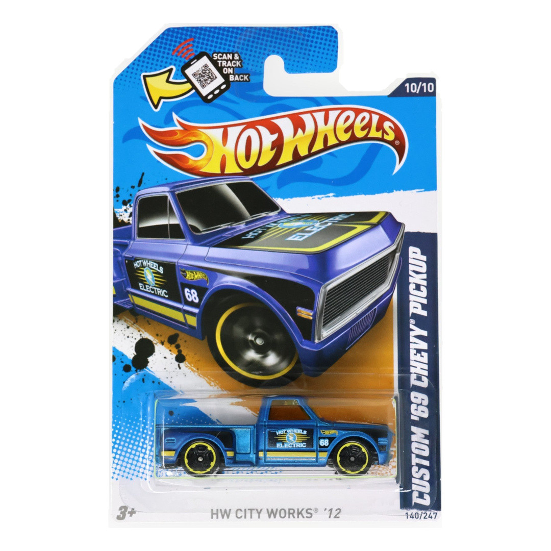 Custom '69 Chevy Pickup (Satin Blue)