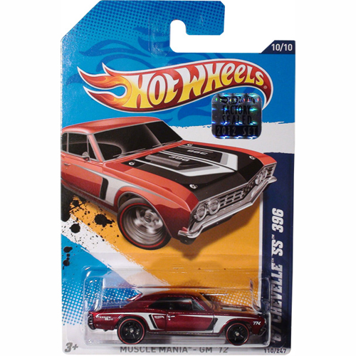 Hot Wheels 67 Chevelle SS 396