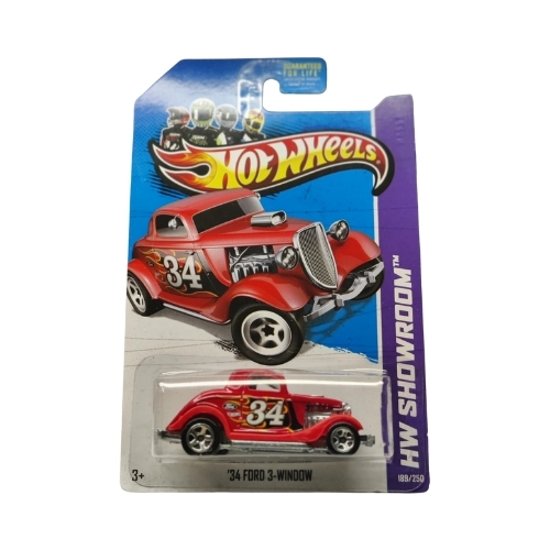 3-Window '34 Ford (Red)