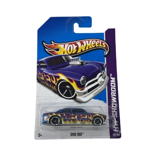 Shoe Box (Metallic Blue)