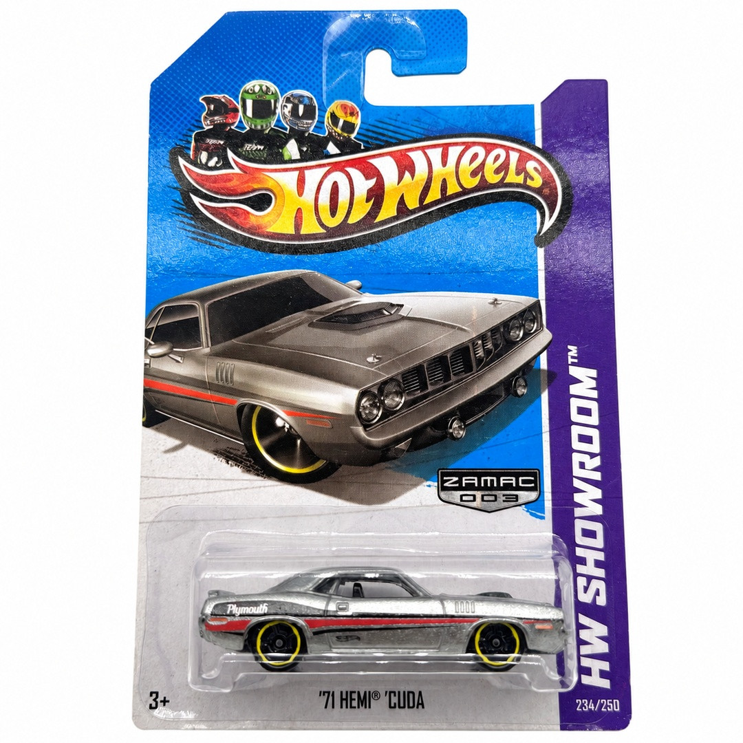 Hot Wheels '71 Hemi 'Cuda (Unpainted)