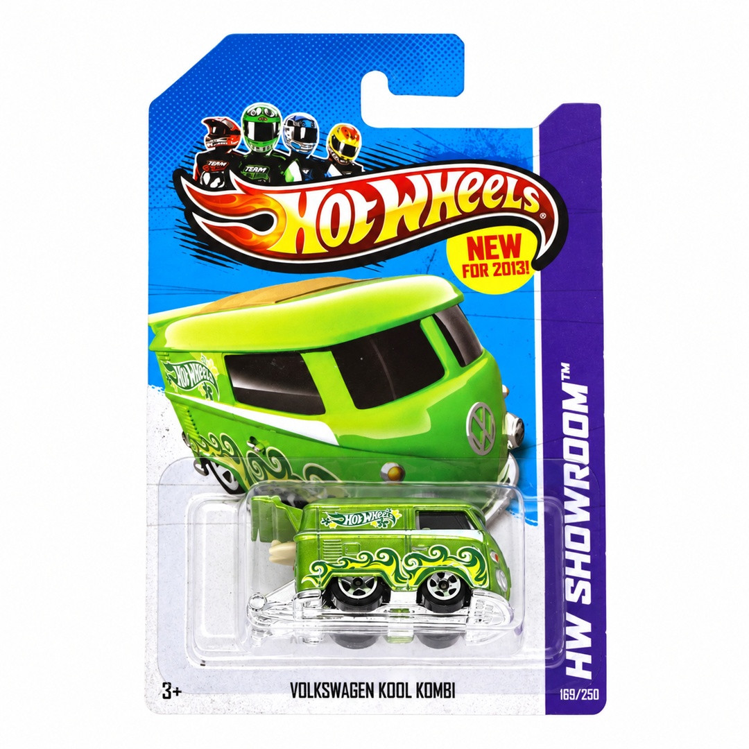 Hot Wheels Volkswagen Kool Kombi (Metalflake Green)