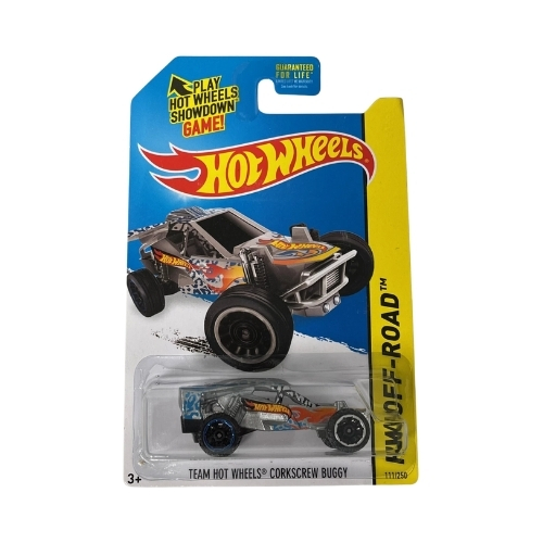 Team Hot Wheels Corkscrew Buggy (Metalflake Silver)