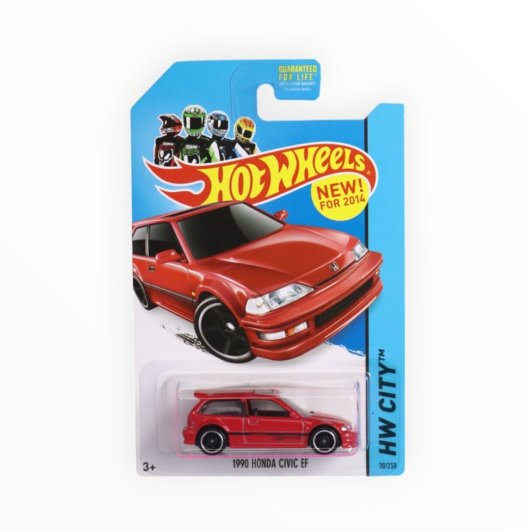 Hot Wheels 1990 Honda Civic EF (Red)