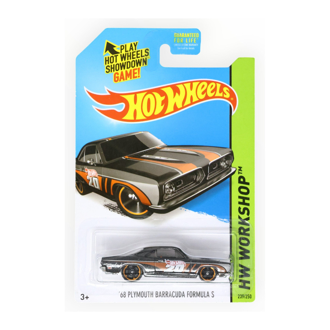 '68 Plymouth Barracuda Formula S (Metalflake Black)