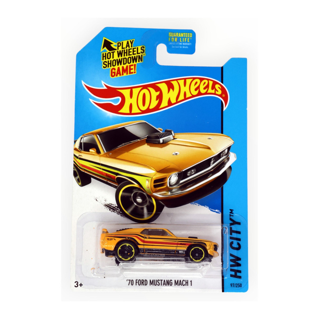 '70 Ford Mustang Mach 1 (Dark Yellow)