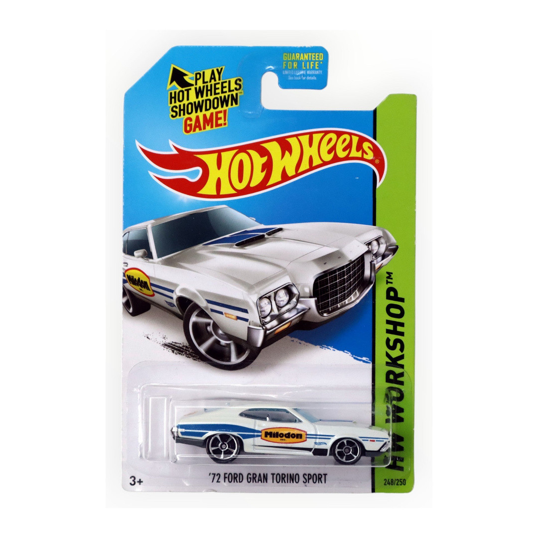 '72 Ford Gran Torino Sport (White)