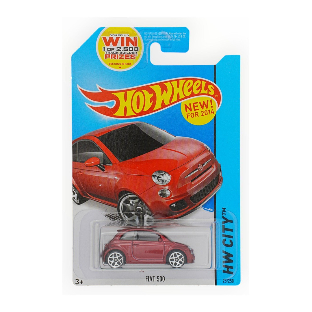 Fiat 500 (Metalflake Dark Red)