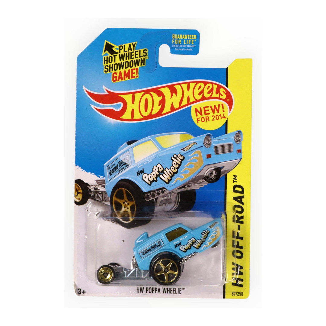 HW Poppa Wheelie (Blue)
