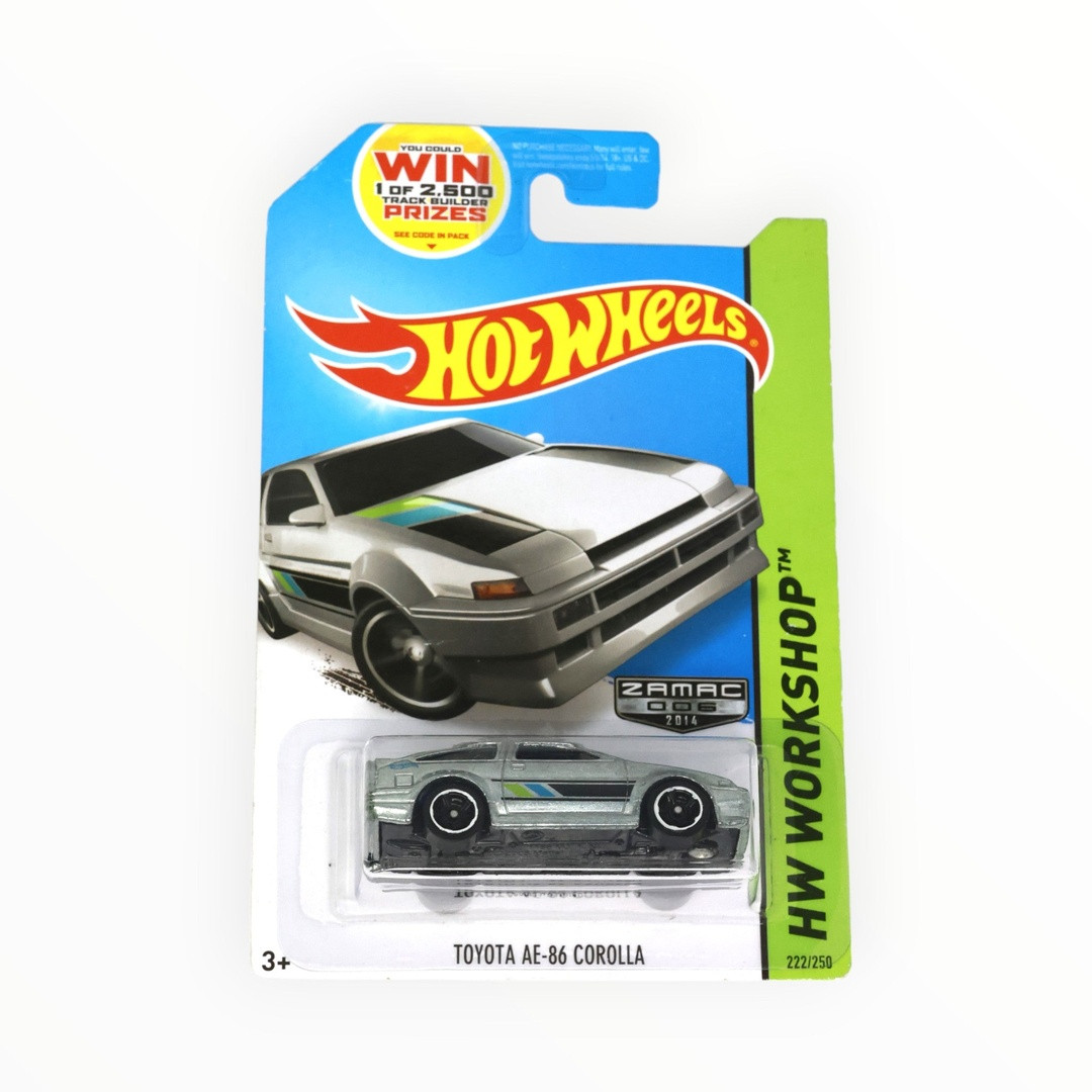 Hot Wheels Toyota AE-86 Corolla (Unpainted)