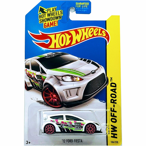 Hot Wheels 12 Ford Fiesta