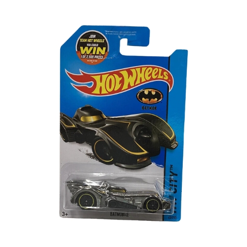 Hot Wheels 1989 Batmobile (Dark Chrome)