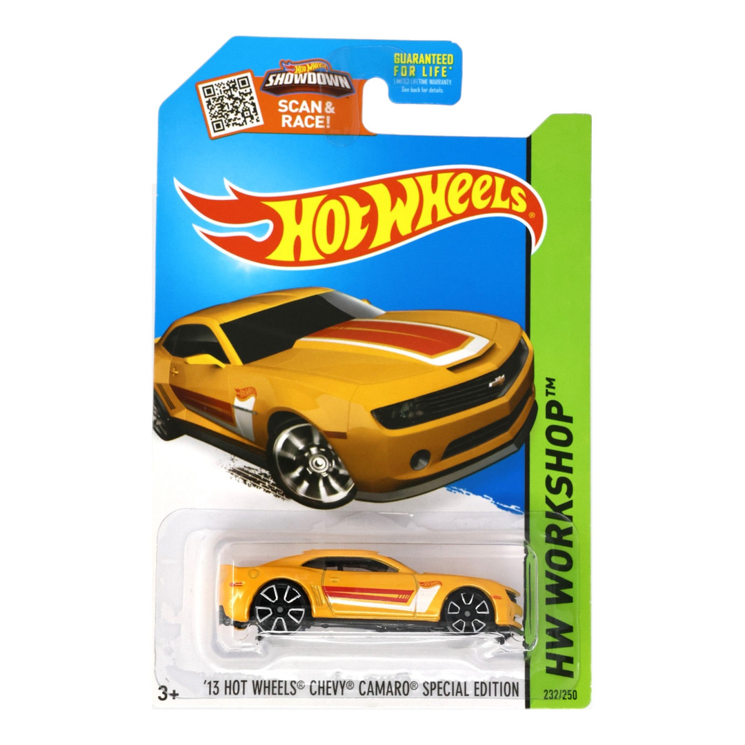 '13 Hot Wheels Chevy Camaro Special Edition (Pearl Dark Yellow)
