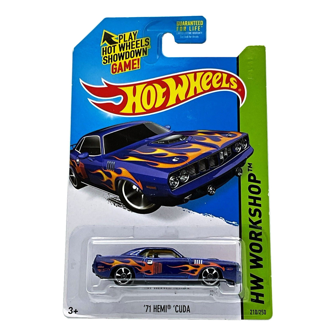 '71 Hemi 'Cuda (Metalflake Blue)