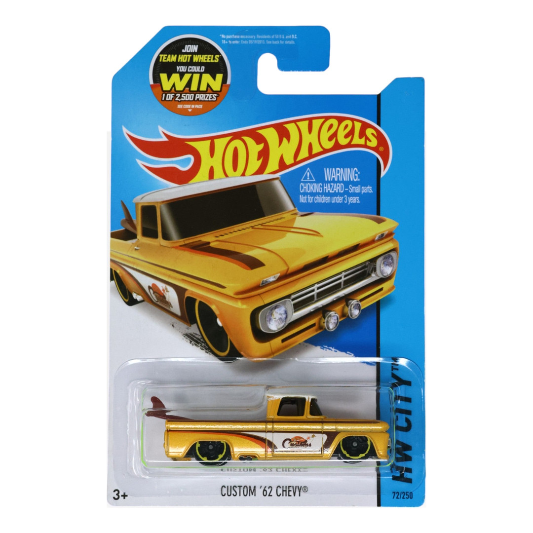 Custom '62 Chevy (Pearl Dark Yellow w/ White roof)