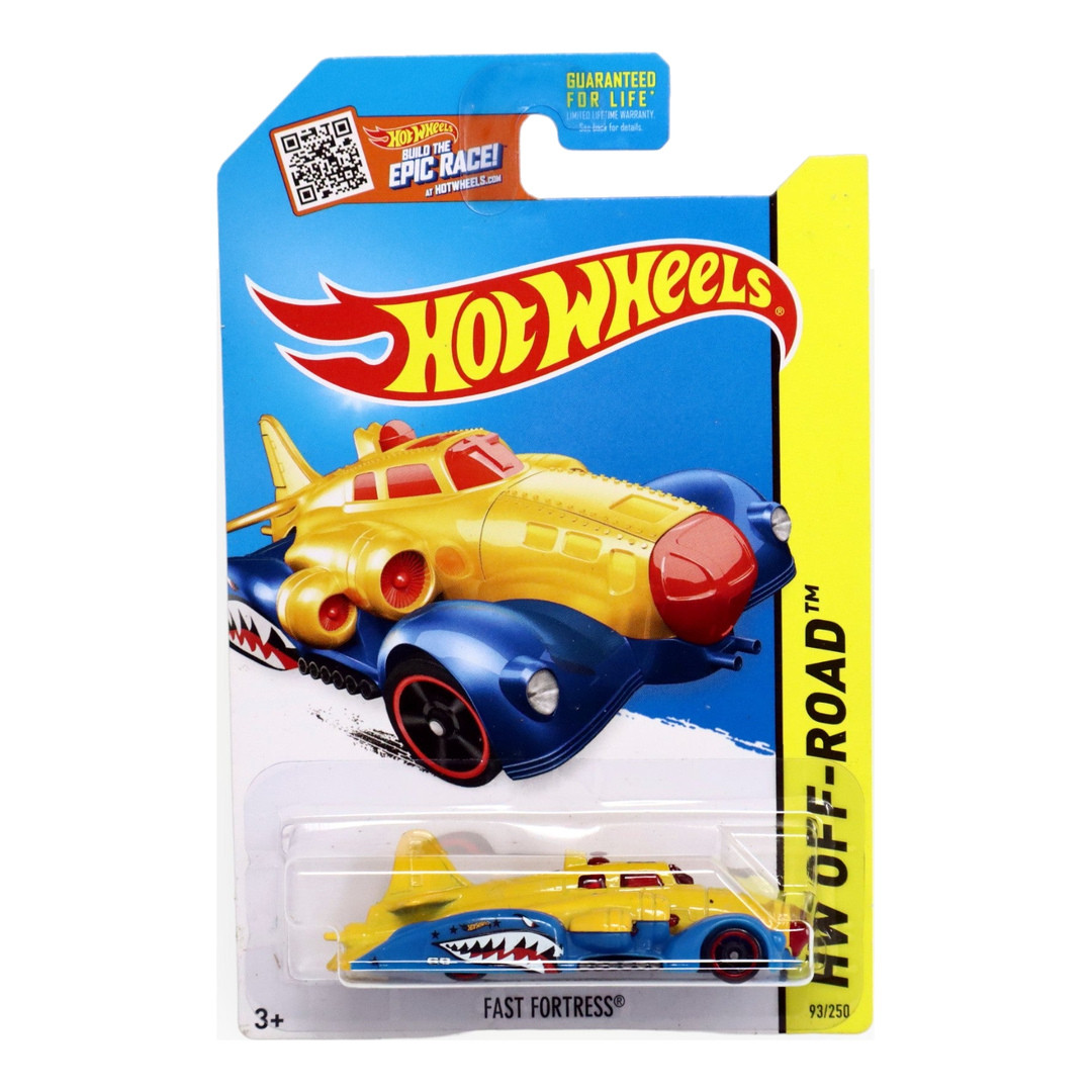 Fast Fortress (Yellow w/ Blue fenders)