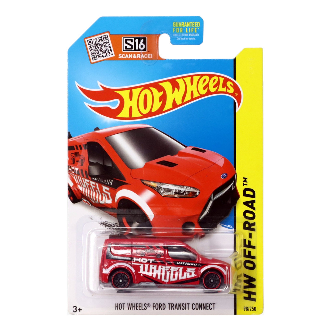 Hot Wheels Ford Transit Connect (Red)