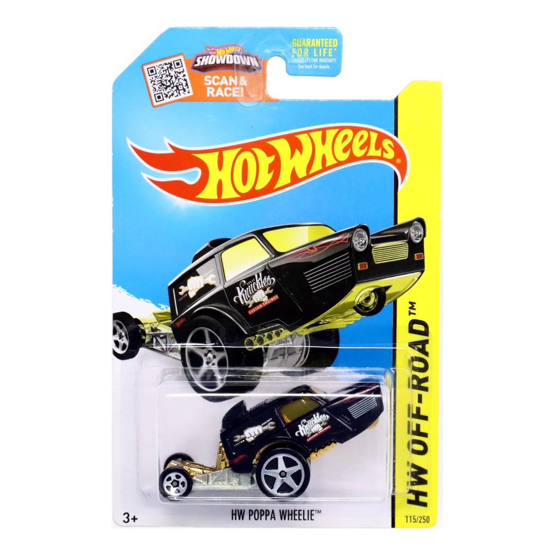 HW Poppa Wheelie (Black)