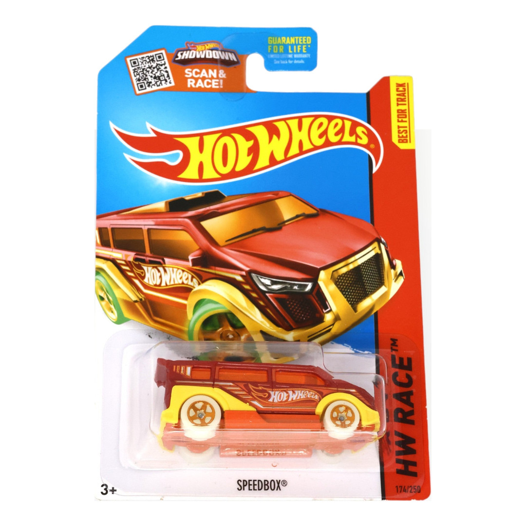 Speedbox (Burnt Orange w/ Yellow Fenders)