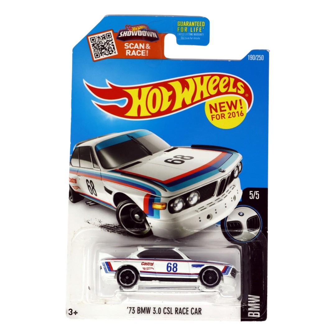 '73 BMW 3.0 CSL Race Car (White)