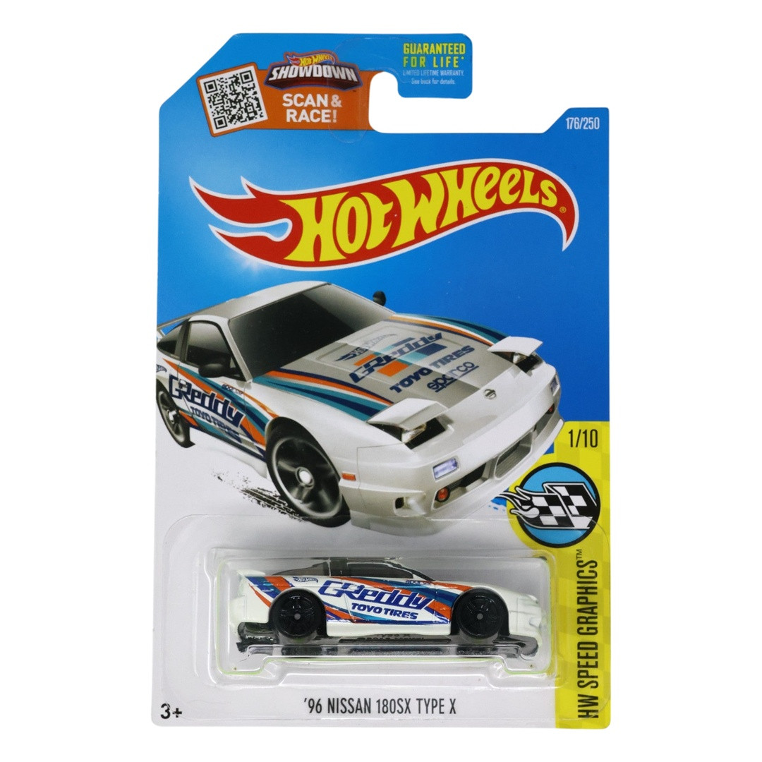 '96 Nissan 180SX Type X (White)