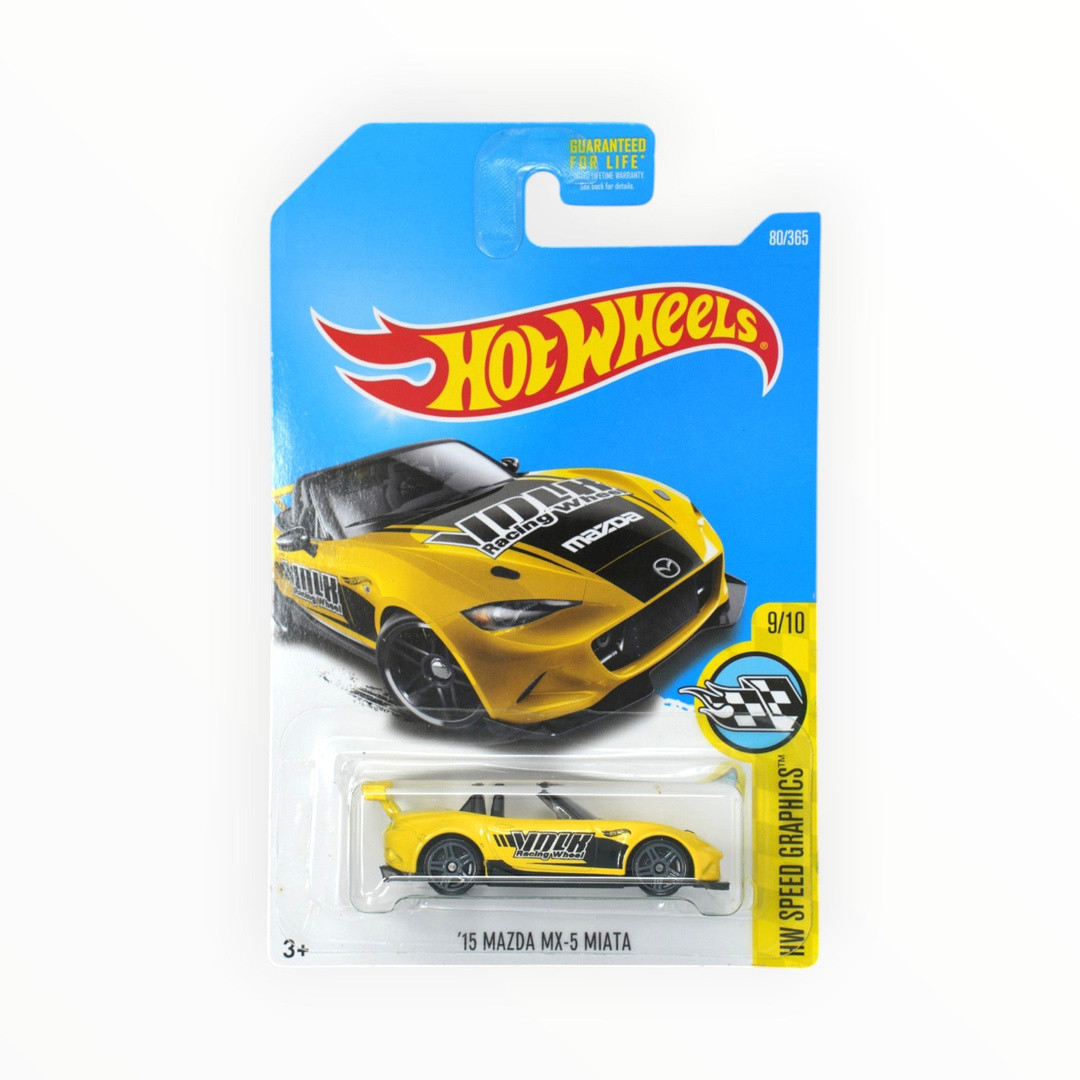 '15 Mazda MX-5 Miata (Yellow)