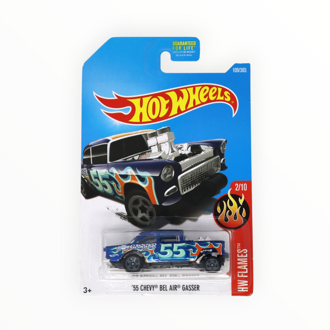 '55 Chevy Bel Air Gasser (Metalflake Dark Blue)
