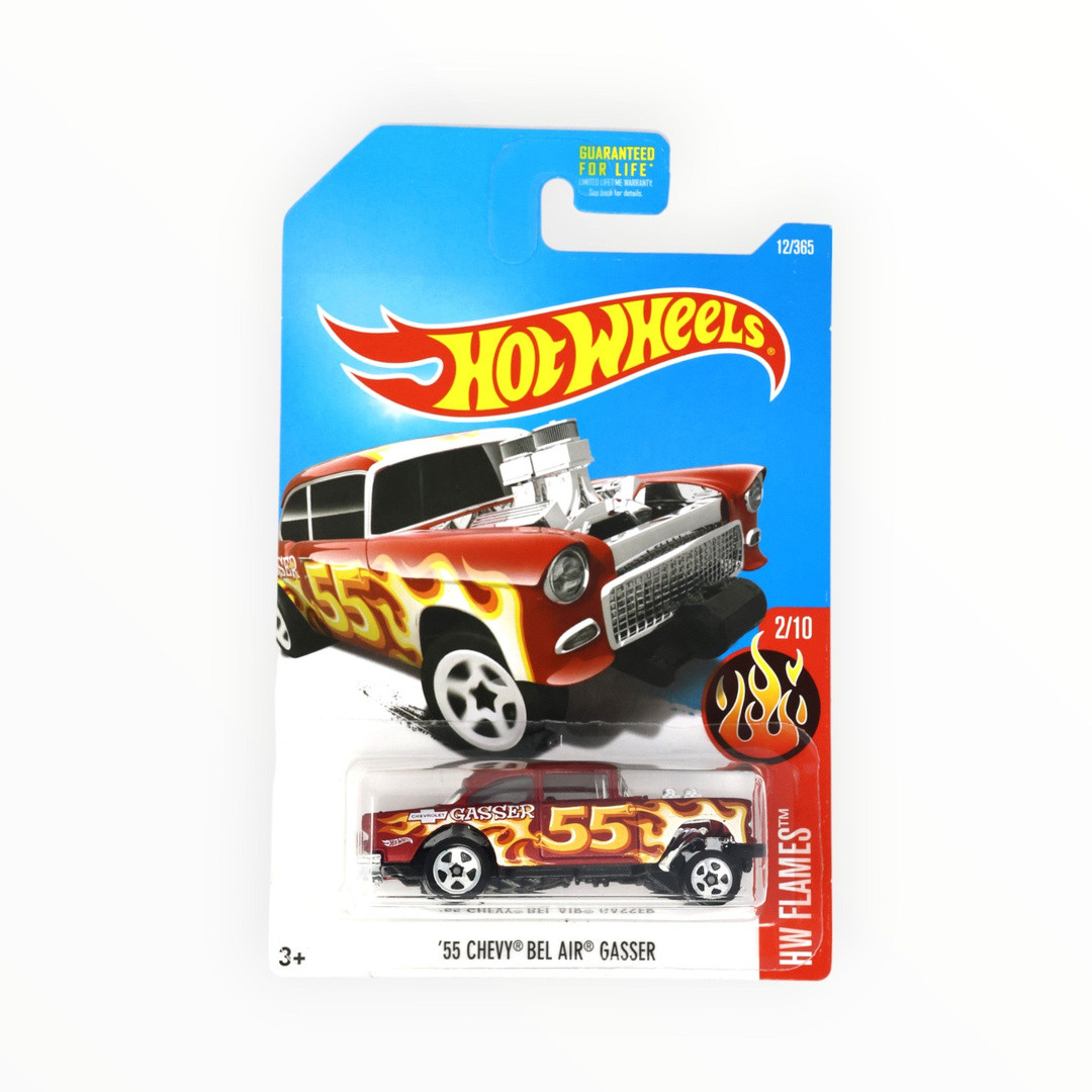'55 Chevy Bel Air Gasser (Satin Dark Red)
