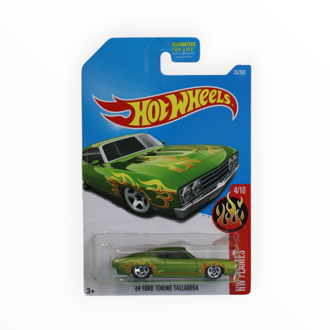 '69 Ford Torino Talladega (Metalflake Green)