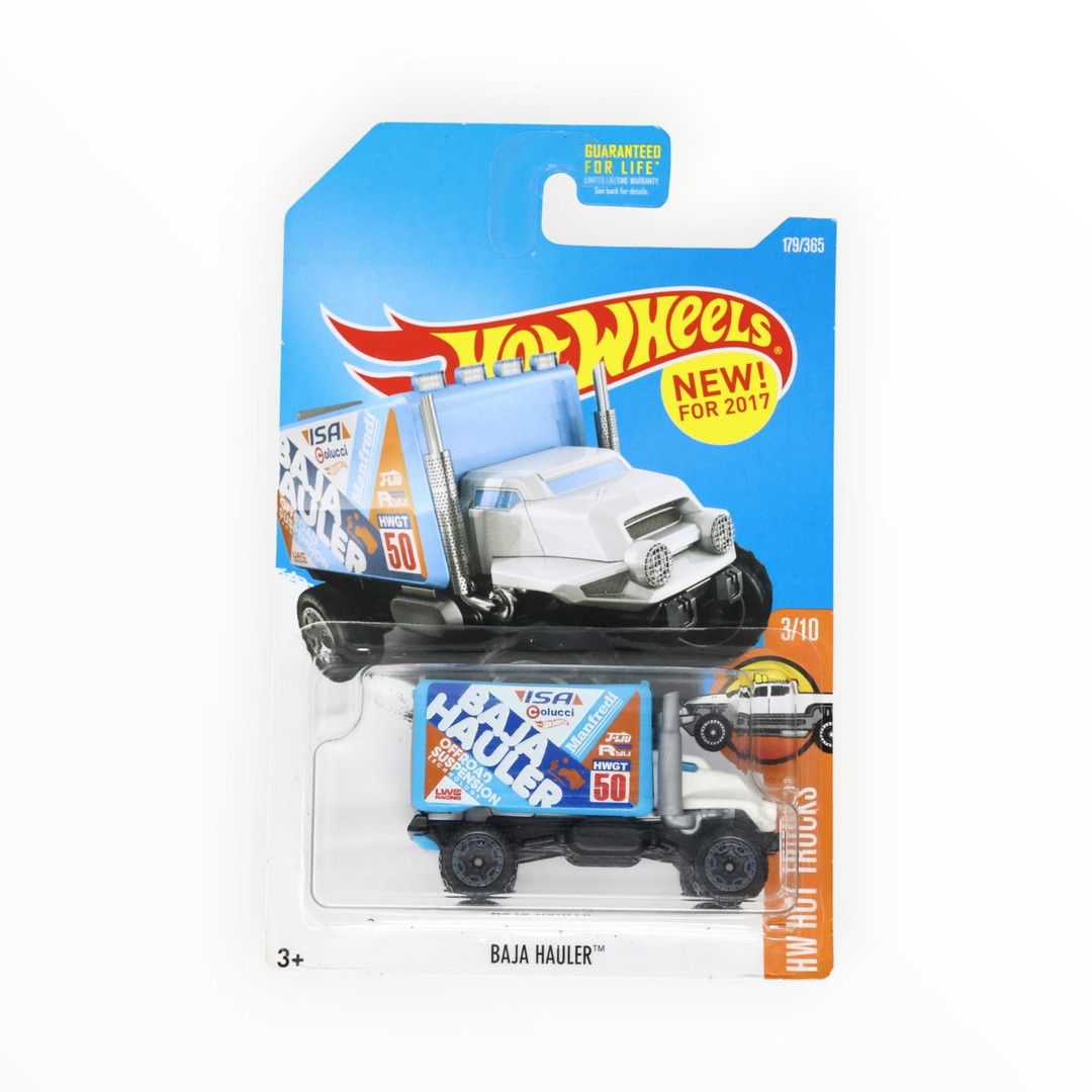 Baja Hauler (White & Light Blue)