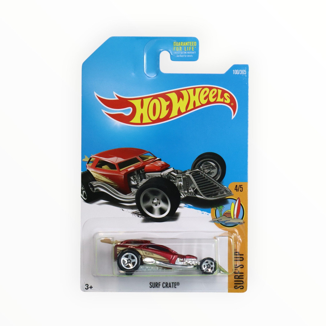 Surf Crate (Dark Red)