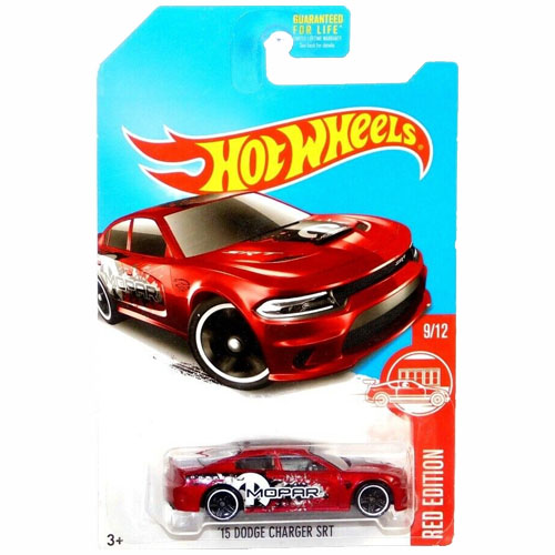 Hot Wheels 15 Dodge Charger SRT Red Edition