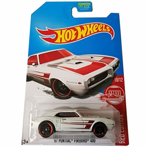 Hot Wheels 67 Pontiac Firebird 400 Red Edition